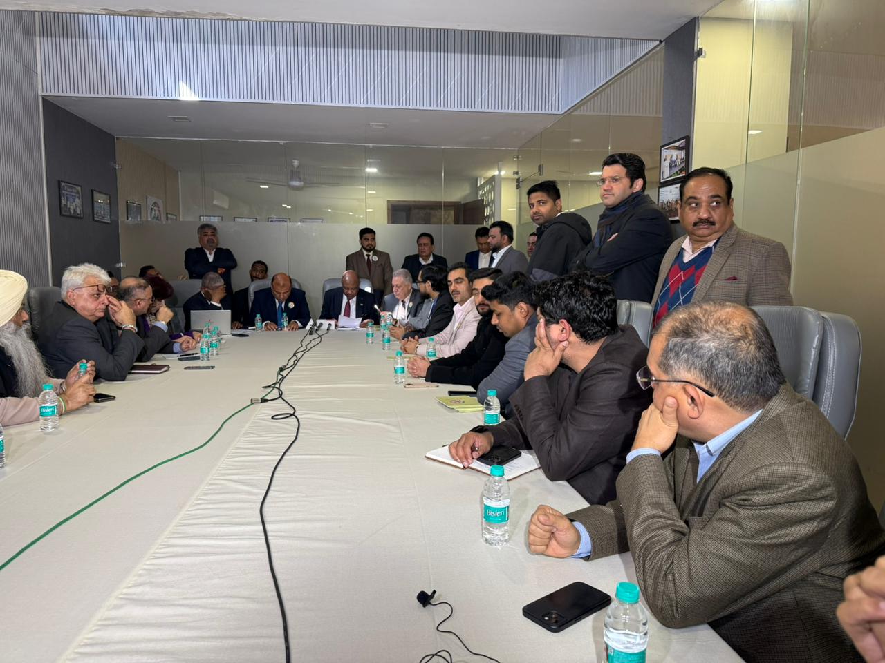 لقاء السيد الوزير   