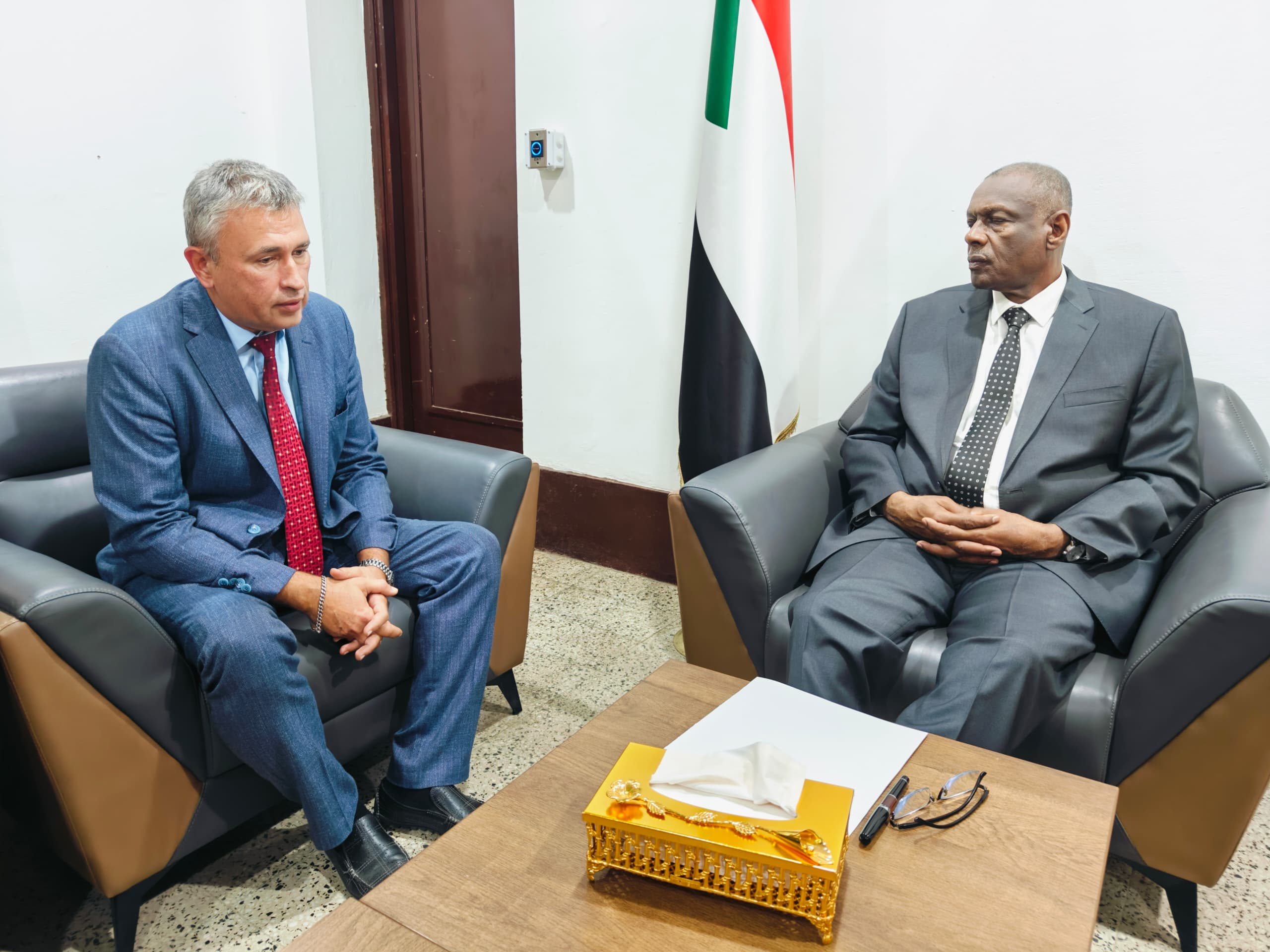 لقاء السيد الوزير مع ممثلة صندوق الأمم المتحدة